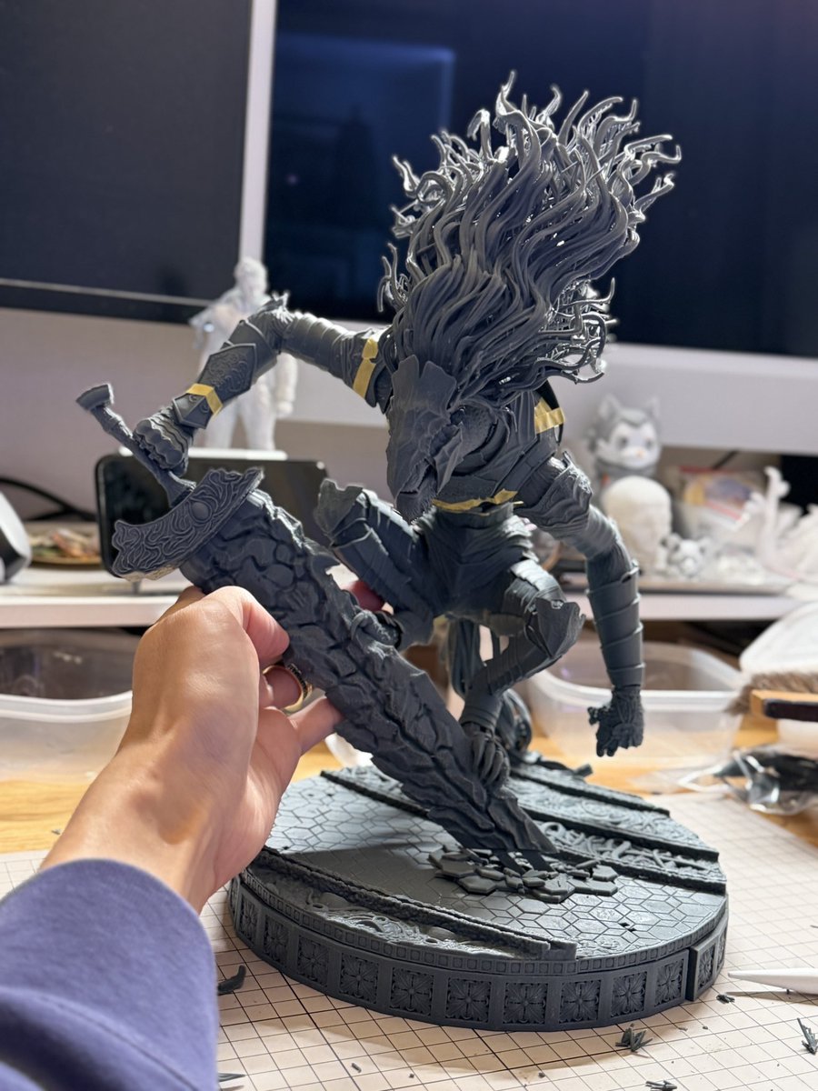 黒き剣のマリケス WIP @urushi0707 #WF2026W #エルデンリング #eldenring
