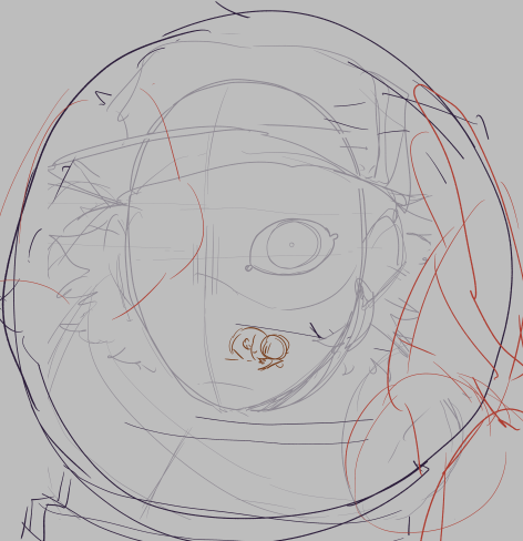 I'll figure out the arms later........................ I do like this composition