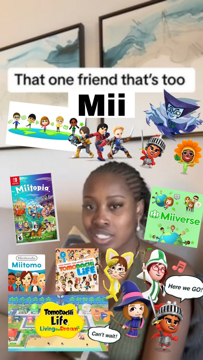 Miis are the best. 🙂‍↕️