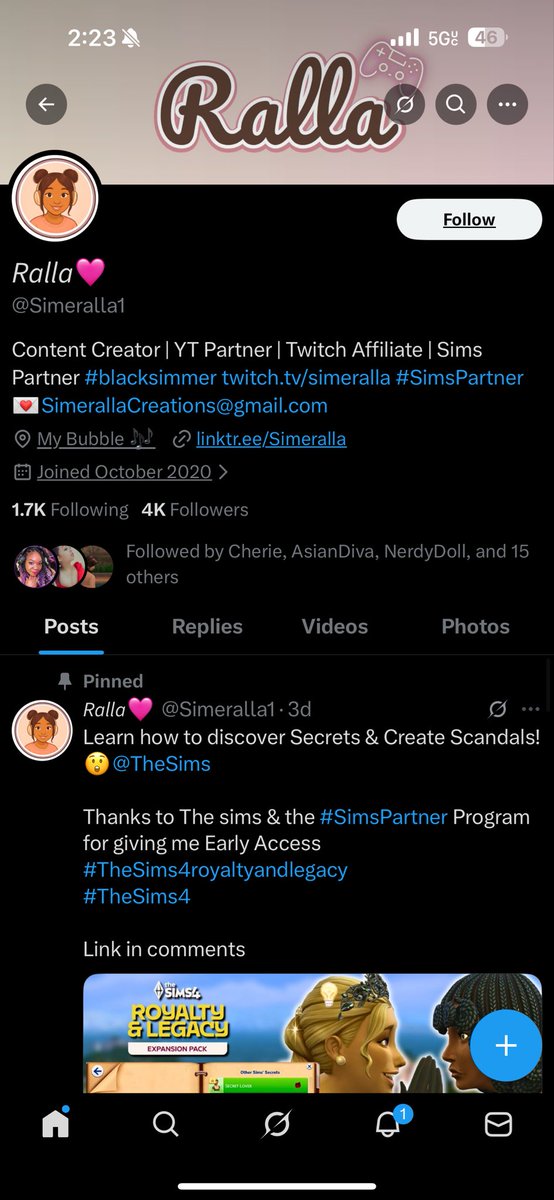 Elmichhhh's tweet photo. @Simeralla1 👑 thank you for the opportunity https://t.co/j2f6hIjbSK