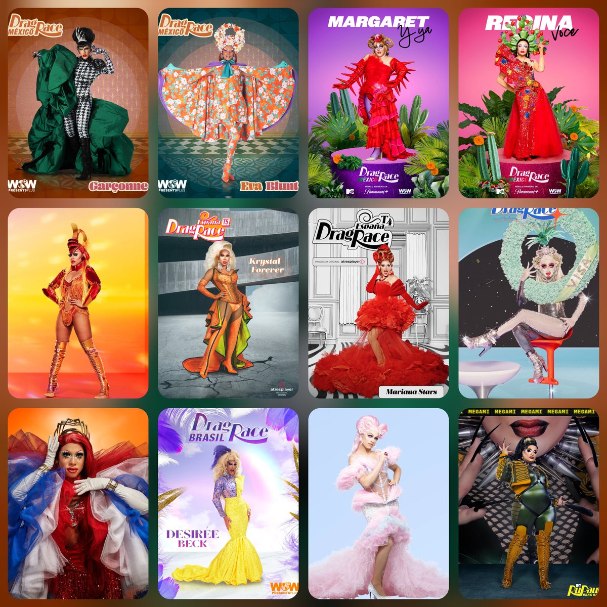 Circula en diversos medios digitales especializados en la cultura Drag, reconocidos por la fiabilidad de sus spoilers, que este es el elenco de DRAG RACE MEXICO LATINA ROYALE.

#DragRaceMexico #LatinaRoyale