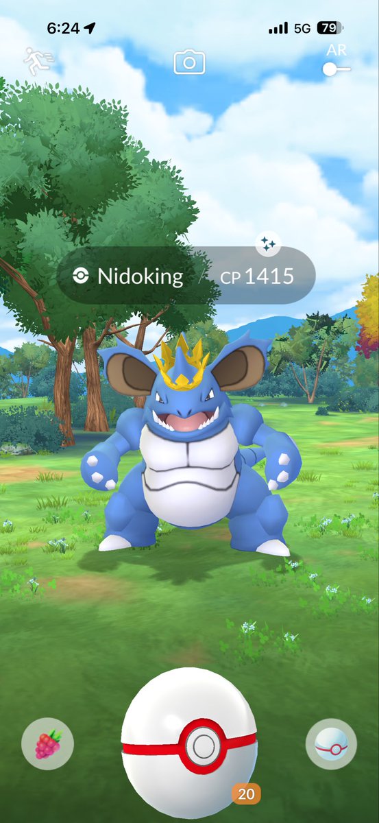 Shiny King! 🥳 👑 ✨ 

#PokemonGO