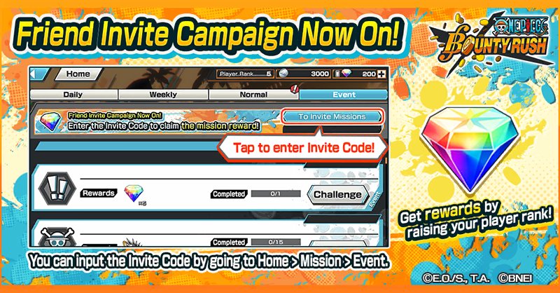 LavonKirito's tweet photo. Join my crew!

If you start up Bounty Rush and enter this Invite Code, then you can get a special reward!
Invite Code: Qv6uh3E65U
Event Period:02/24/2026 04:59 (UTC) (TBC)
https://t.co/UHzfaM3ZWK
#BountyRush https://t.co/0VXpegbI8J