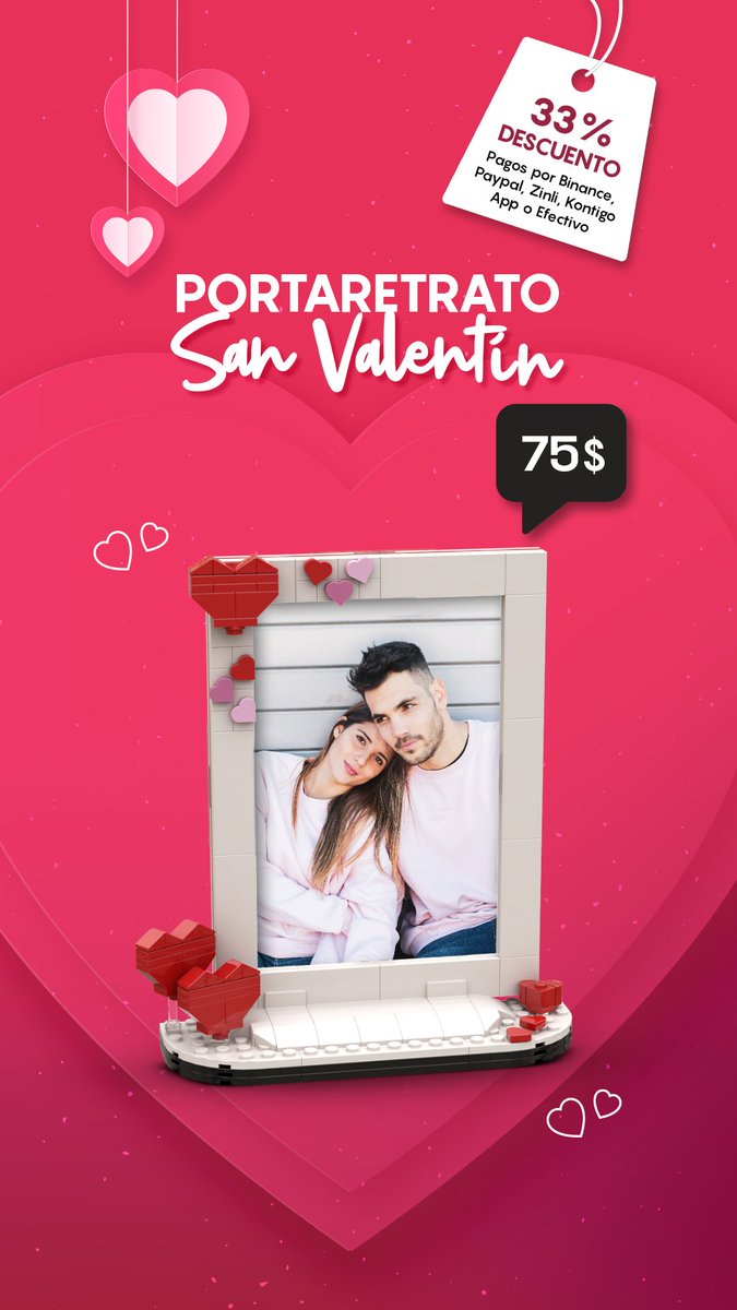 Arma este Portaretrato junto a tu amorcito ! 💞