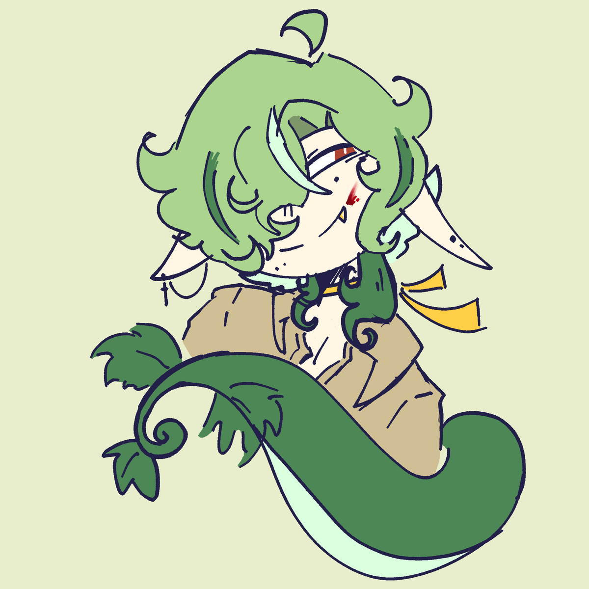 Luna0wQ's tweet photo. Cannibal and his "not" traumetised bf #PMD https://t.co/nfMt45nECx