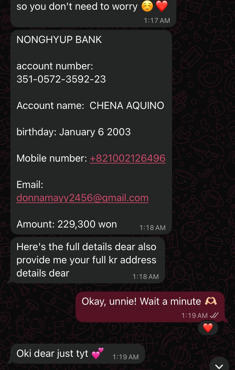 koreanscammer_alert tweet media
