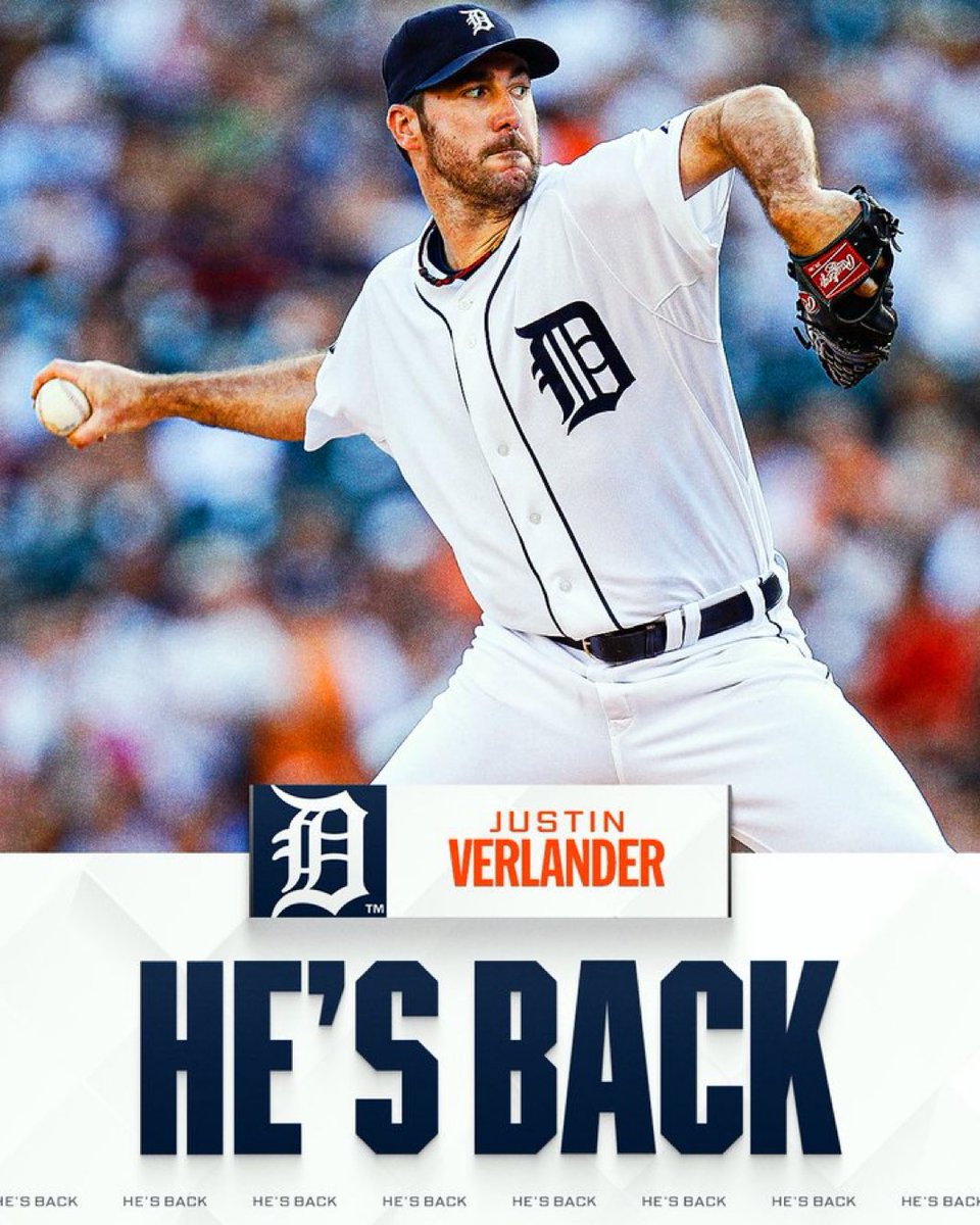 DoublePlayFR's tweet photo. Un autre lanceur vétéran qui signe un deal d’un an avec un retour à Detroit pour Justin Verlander ! https://t.co/LPaMJxUYmy