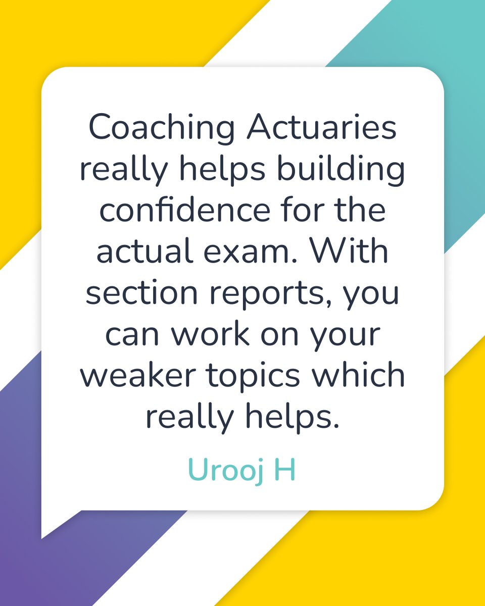 Coaching Actuaries tweet media