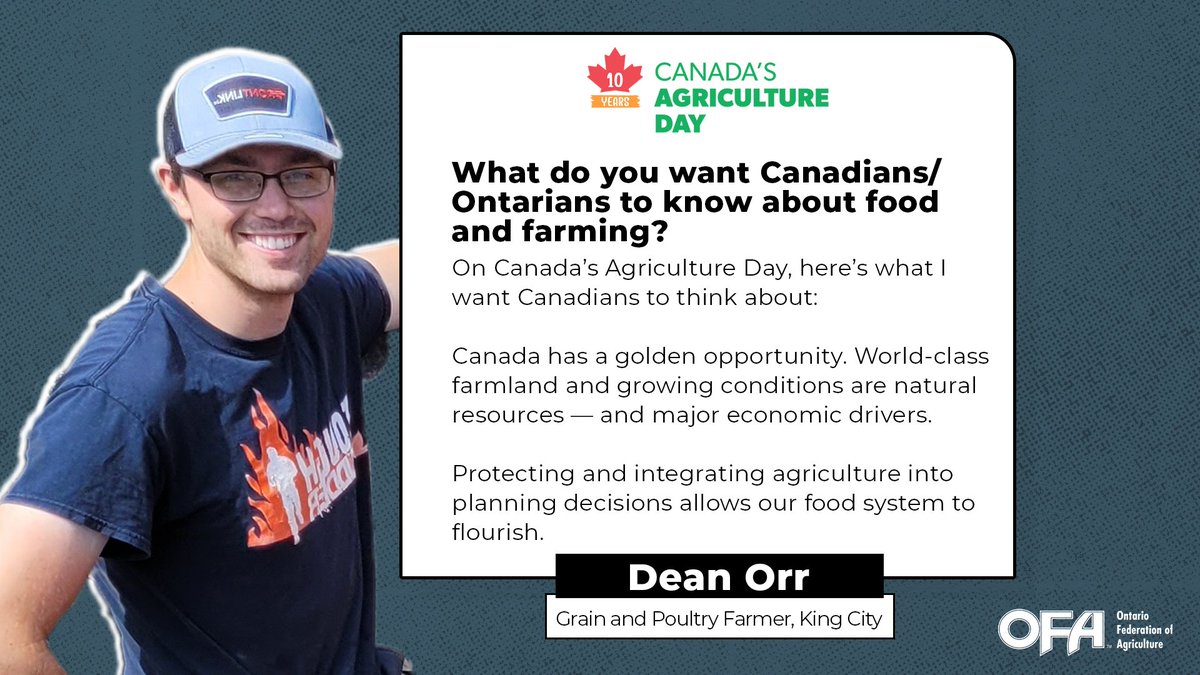Ontario Federation of Agriculture tweet media
