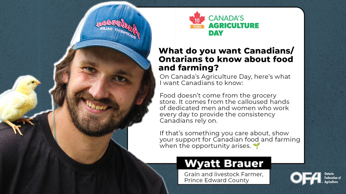 Ontario Federation of Agriculture tweet media