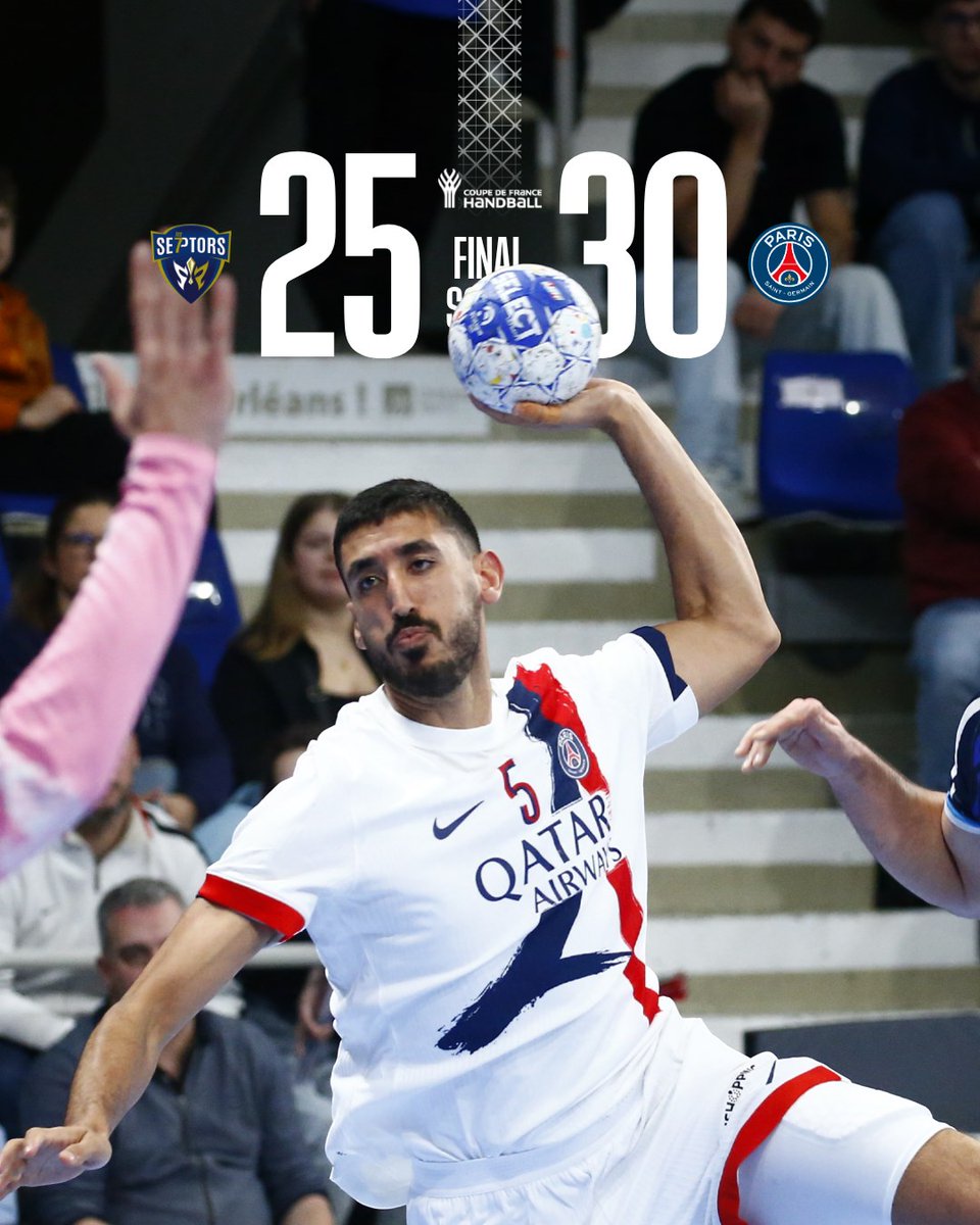 psghand's tweet image. ⏱️ 60' - C'est terminé à Saran ! ✅

Victoire et qualification pour les demi-finales de la Coupe de France ! 👏❤️💙

#SARPSG #CDF