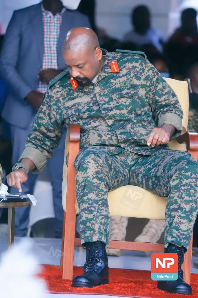 The most feared General in everyone's book. With him corruption is no more.
Gwe waffe Afande👍 next president