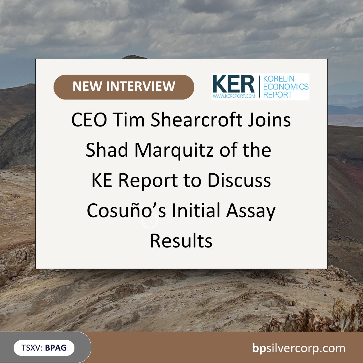 BP Silver Corp. tweet media