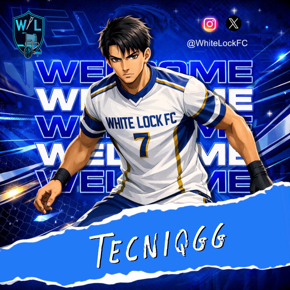 Magia, desequilibrio y talento puro.
Tecniq seguirá defendiendo los colores de White Lock FC con su estilo único por la banda derecha.
✨🔥 El espectáculo continúa.