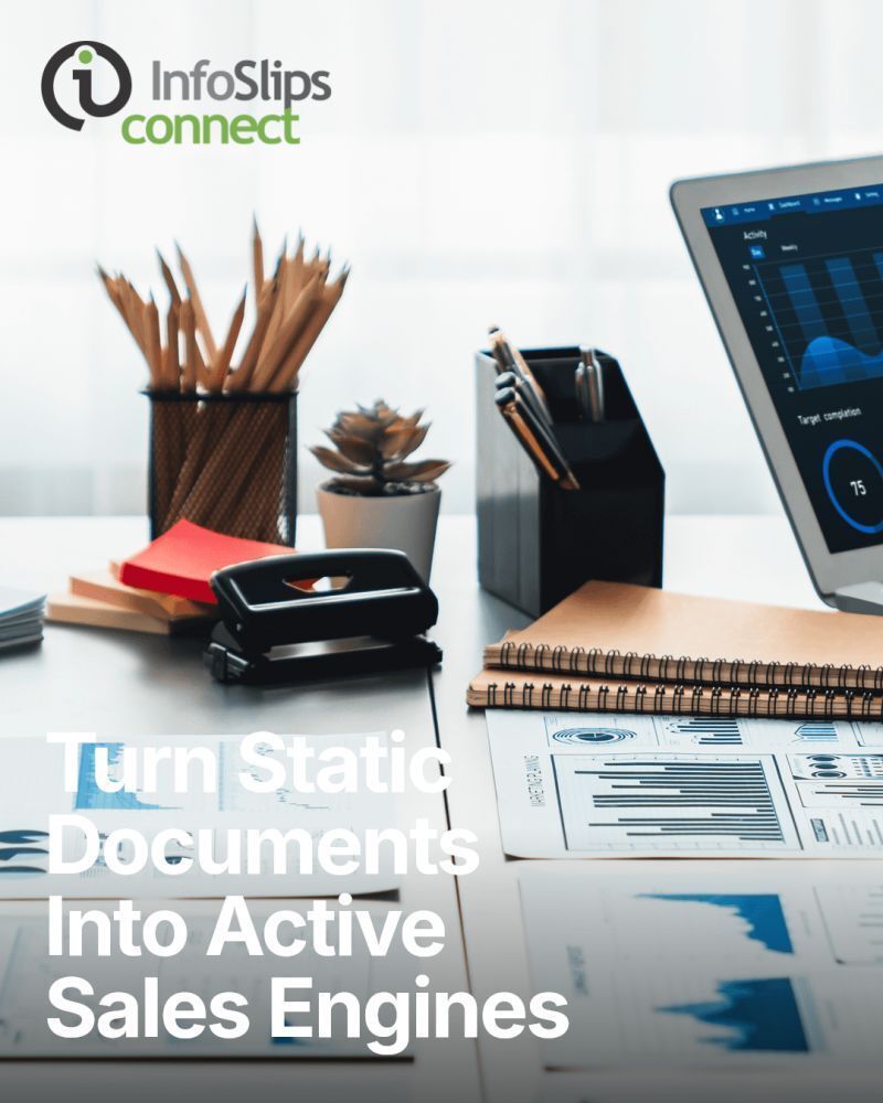 Imagine your documents working overtime to close deals. With real-time analytics, every file becomes a dynamic engagement tool. Watch interactions unfold, tailor offers instantly, and watch conversions soar. Leave uncertainty behind and step into clarity. #InfoSlips