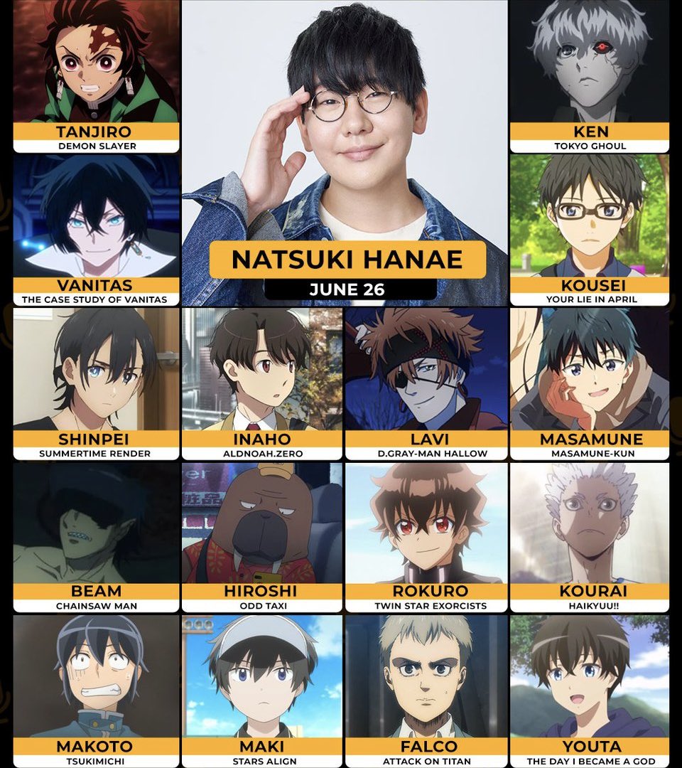 اذا فيه اقبح صوت بتروح لناتسوكي اكيد