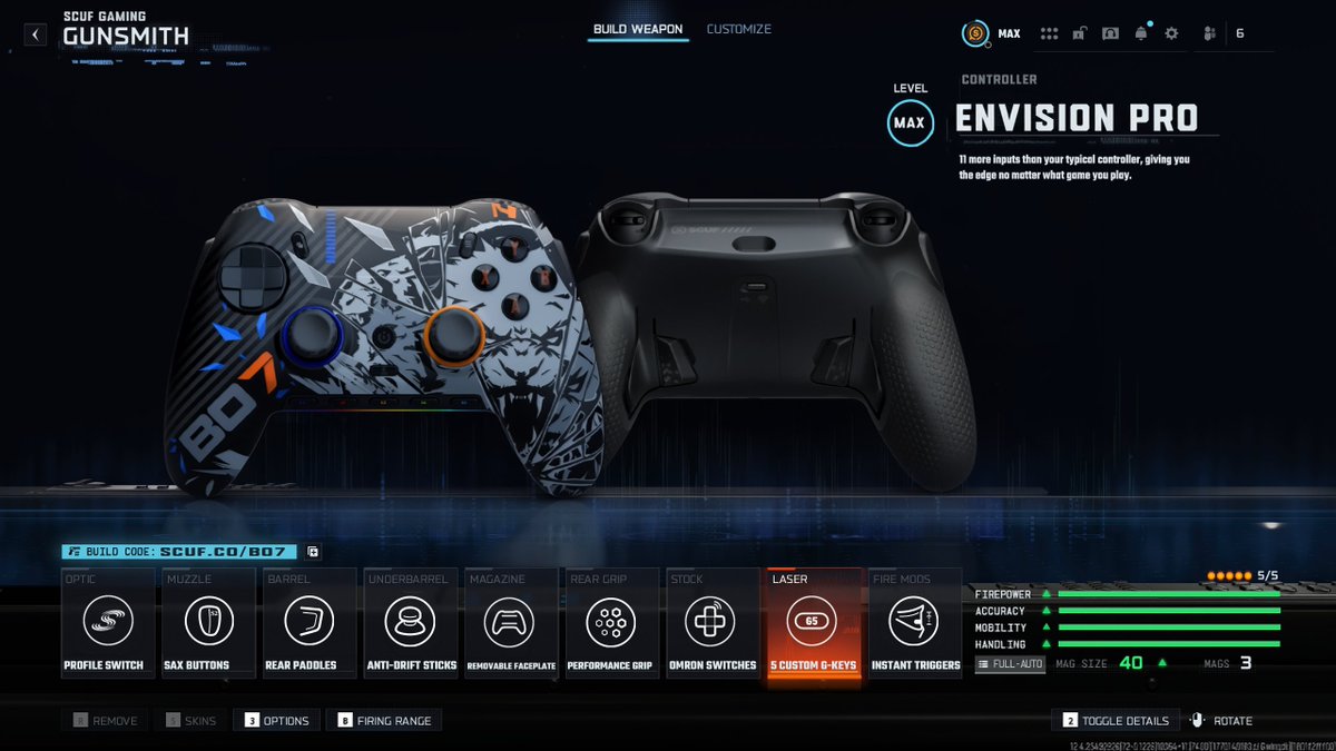 Ranked Meta in #BlackOps7 Season 2 (w/ codes 🤝)

🥇 M15 MOD 0 (A03-26ERW-58T9U-11)
🥈 Dravec 45 (S06-7YF4R-YD51)
🎮 SCUF Envision Pro (SCUF.CO/BO7)

comment 'Envision' if you need a new setup upgrade