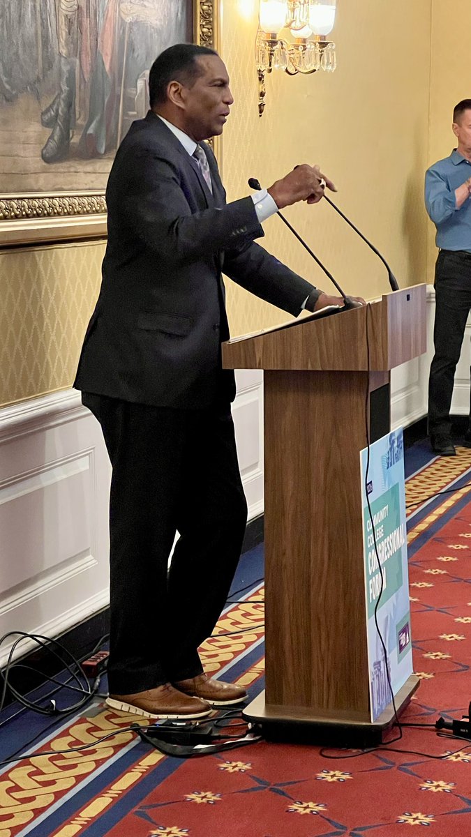 CCTrustees's tweet photo. .@repburgessowens, Chair of @EdWorkforceCmte Higher Ed and Workforce Development Subcommittee, says "With hope, my goodness, doors begin to open." 

"We now have Workforce Pell available for kids who are ready to get to work."  

#NLS2026 https://t.co/REsNNTkTi2