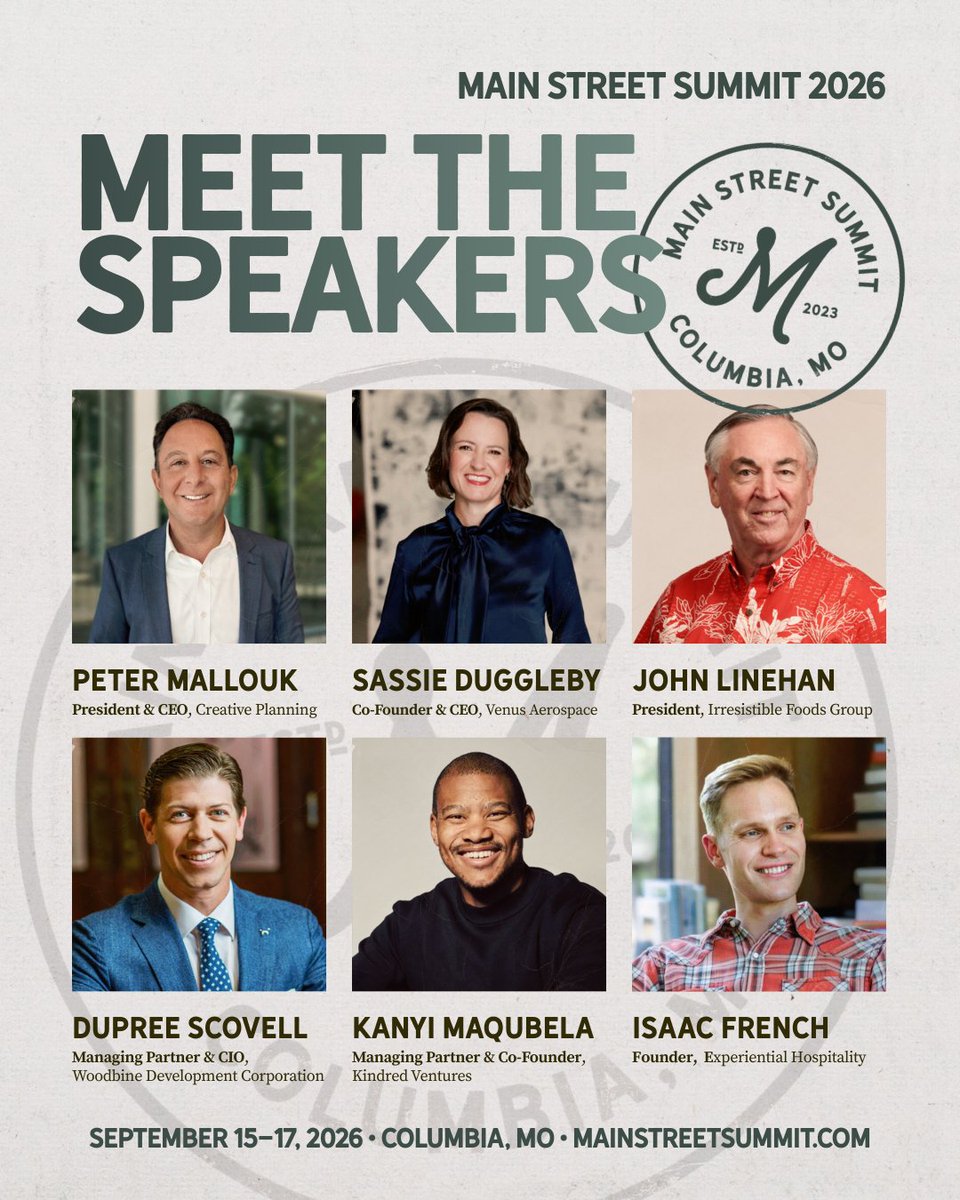 Main Street Summit tweet media