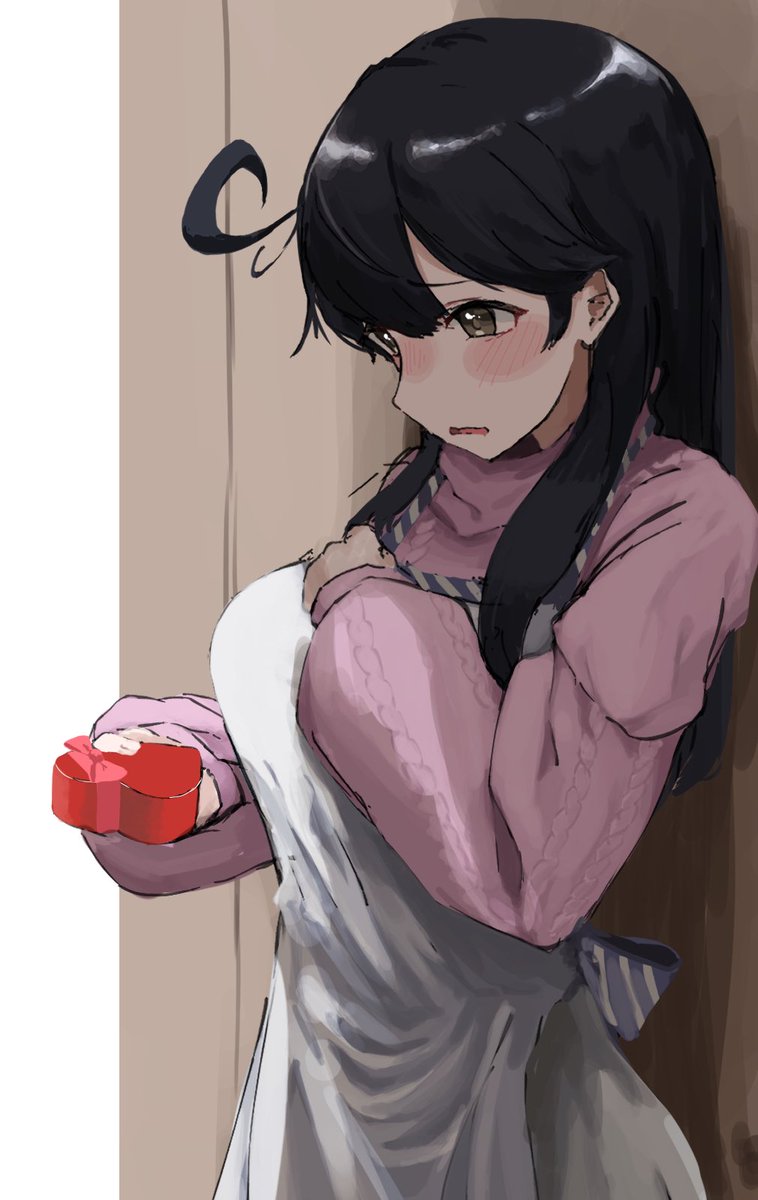 suteba_gm's tweet photo. #艦これ
 #潮
チョコを渡したい潮ﾁｬｿ https://t.co/g9C0XeZIci