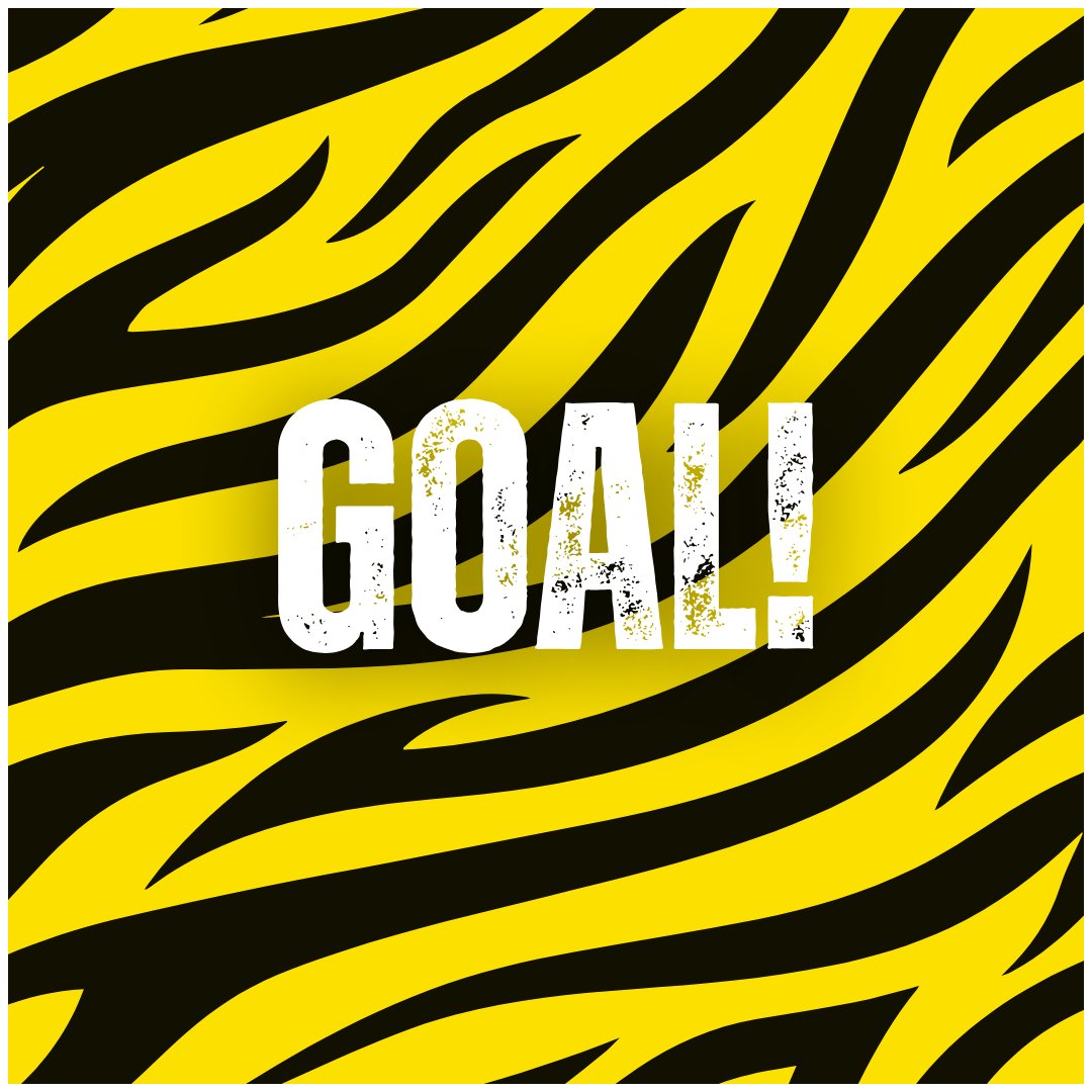 45' | THE TIGERS TAKE THE LEAD!

🔵 0-1 🐯| #UTT🐯