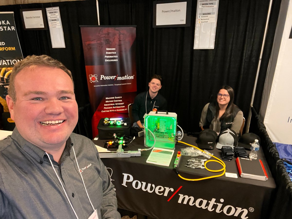 If you're at the <a href="/IowaStateU/">Iowa State University</a> engineering career fair today, swing by our booth to chat with Andrew, Dylan, and Vanessa. Plus find out what's going on with that green box...