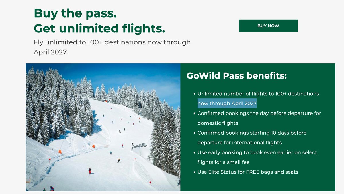 florayin2's tweet photo. @FlyFrontier 

I bought the GoWild Pass because the site says I can fly now through April 2027. After purchase, it shows a 5/1/2026 start date, so I can’t use it now. This isn’t what was advertised. Can you help fix or activate it? https://t.co/sEVyOu8t0d