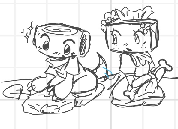 I love drawing Shelly and Tisha, I feel like they have a really nice friendship 🦝💕

#Shelly #Tisha #dandysworld