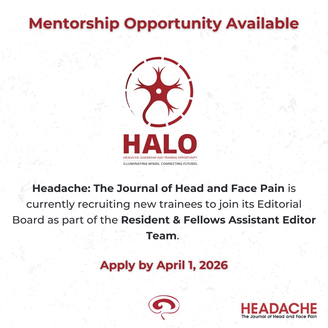 American Headache Society tweet media