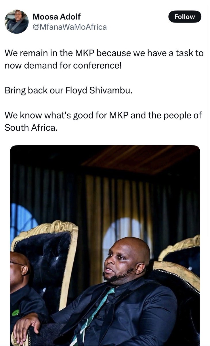 ZizinjaAbelungu's tweet photo. You have no backbone you bloody fool. You are a Political Marhosha masquerading as an EFF voter. https://t.co/rXCiWsFJuH