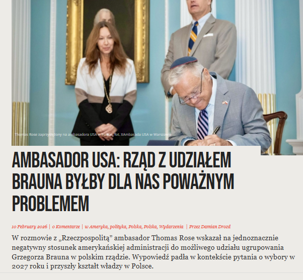 HanterPoen's tweet photo. @NawrockiKn @prezydentpl @marcin_przydacz @KoronyPolskiej @GrzegorzBraun_ @pisorgpl @DoRzeczy_pl @wPolityce_pl @RepublikaTV @pisorgpI @ko_klub @Cenckiewicz @MorawieckiM Wchodzisz amb.🇺🇸@USAmbPoland w rolę ZNIENAWIDZONEJ w Polsce amb.#Mosbacher i żyda #Brzeziński,który poparł #tuskReżim-#pucz WARA OD MIESZANIA SIĘ USA W POLSKIE SPRAWY‼️nie macie prawa bezczelnie ingerować w polską politykę i wybory-Polska to nie Wenezuela‼️https://t.co/hQ5Cwdxmnz https://t.co/4VuPvURlMn