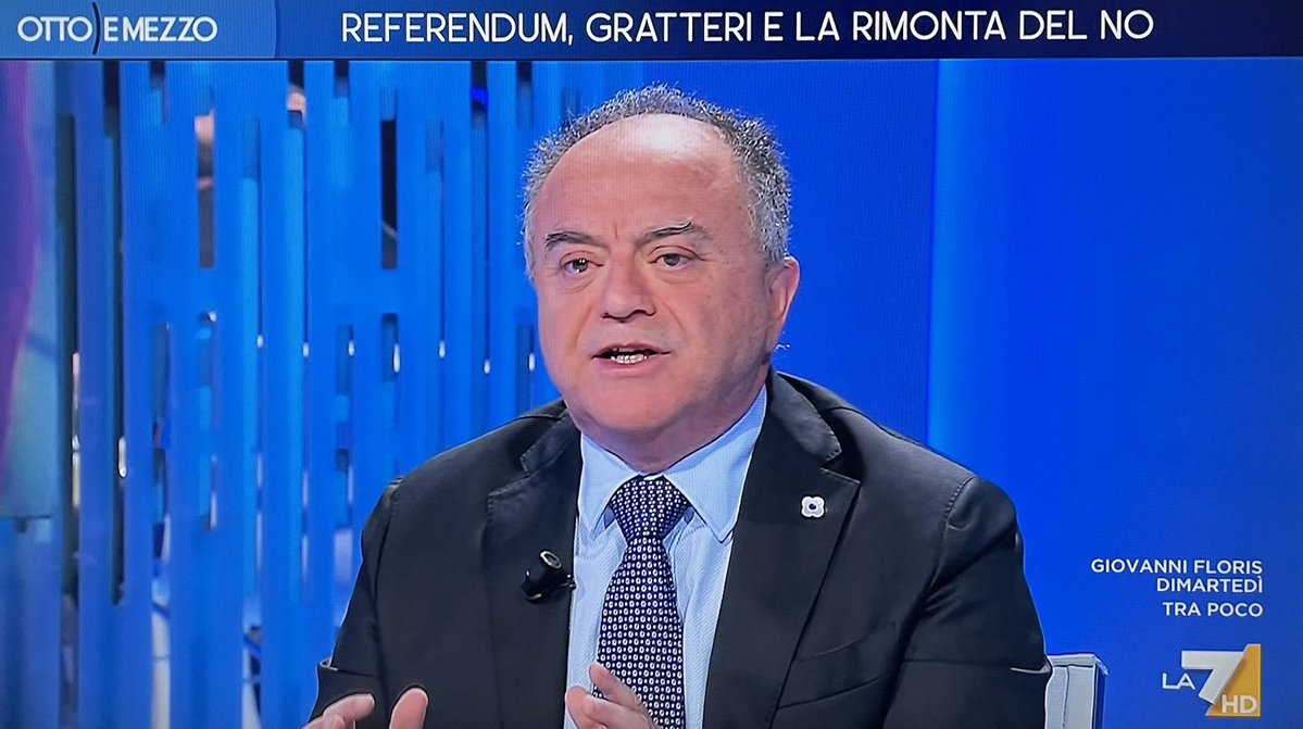 La Gruber sta facendo di tutto per farmi votare sì…