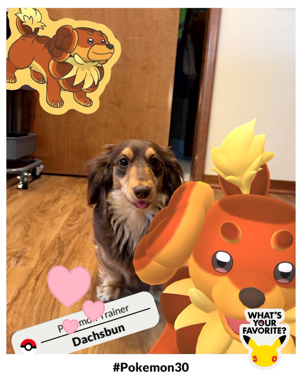 Well I can’t get myself in the picture but I got Teru
#pokemon30