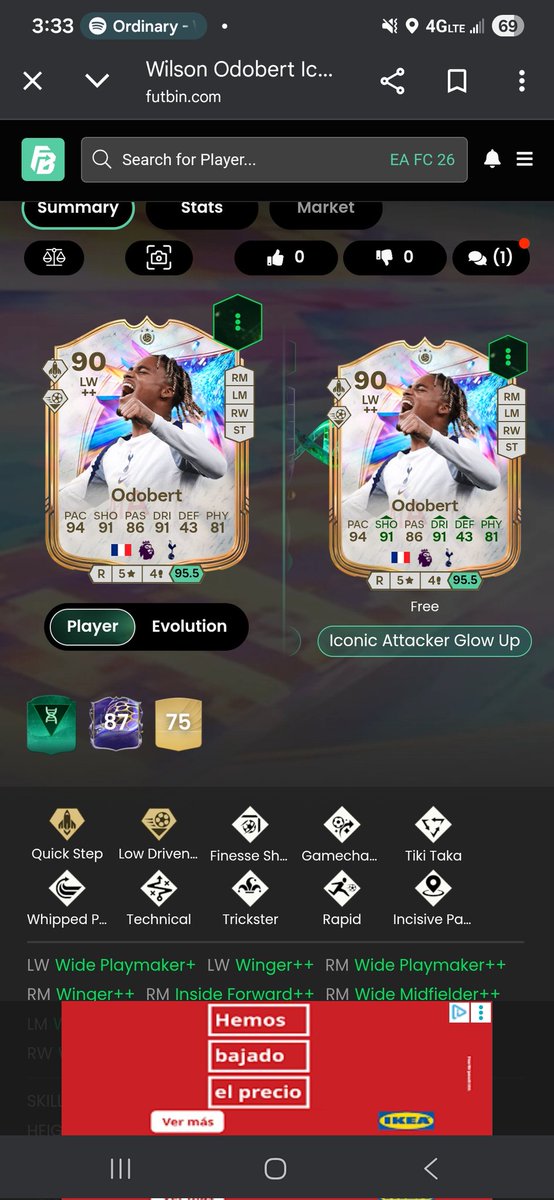 q0182918's tweet photo. @TradingEi This guy right here is taking my interest over grinding for r9. He has a better meta rating than r9 and he can play anywhere https://t.co/kCH74v6gD8