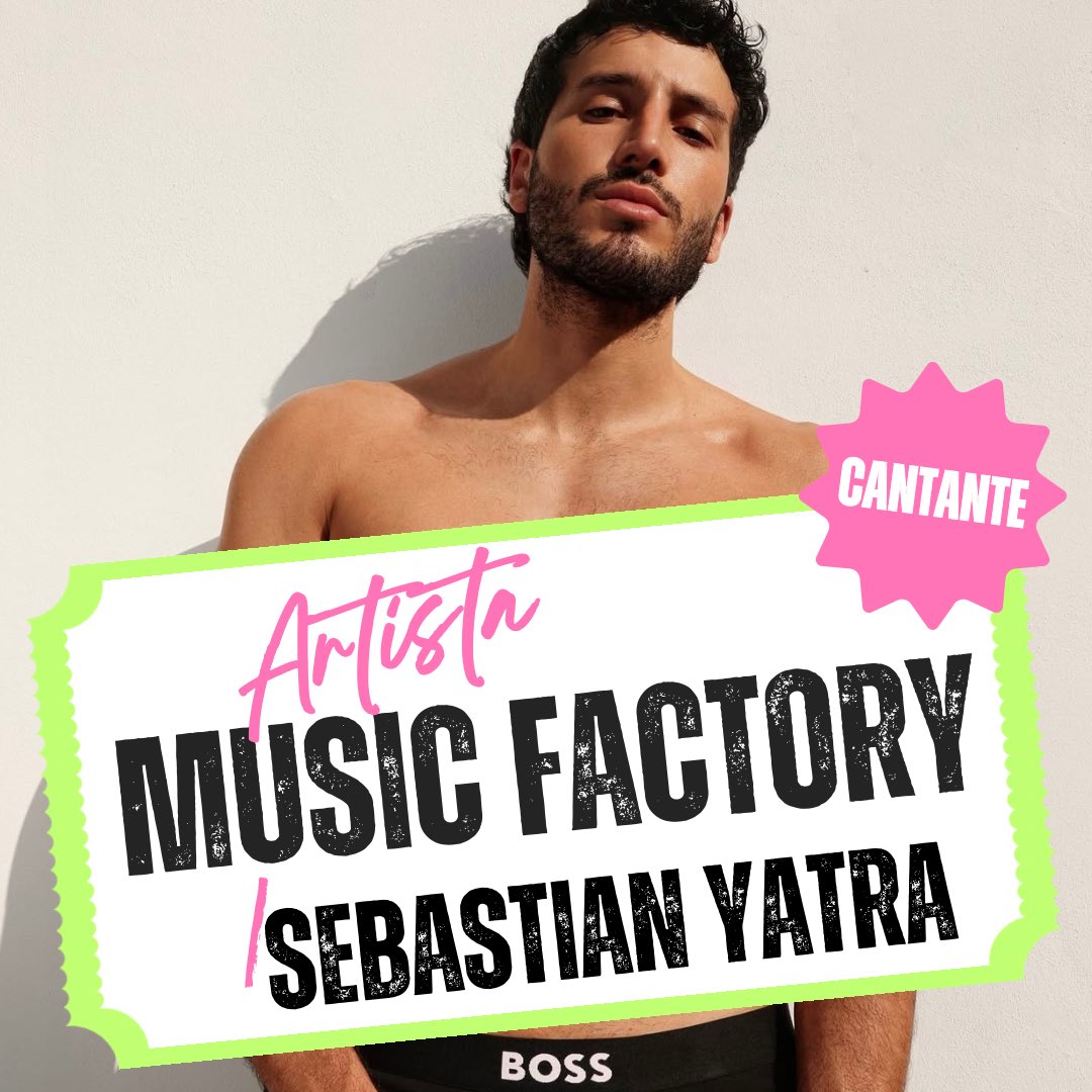 musicfactoryRS's tweet photo. Los mejores artistas del momento @SebastianYatra 

#musicfactory #music #radio #dance #sebastianyatra https://t.co/9GB3npYB3U