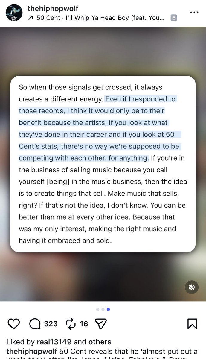 Here’s the excuse on why 50 ain’t respond to fab and them smh ,  <a href="/3LMthree/">PSAreloaded And PSA4LIFE Subscribe</a>  <a href="/Watson3172/">Thee Boom Bap Hip Hop/Vinyl Historian #🇺🇸ADOS</a>