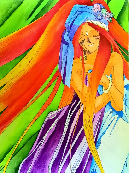 Art of the Day! "BellDandy - Watercolor". Buy at: ArtPal.com/Astro-Artist?i…