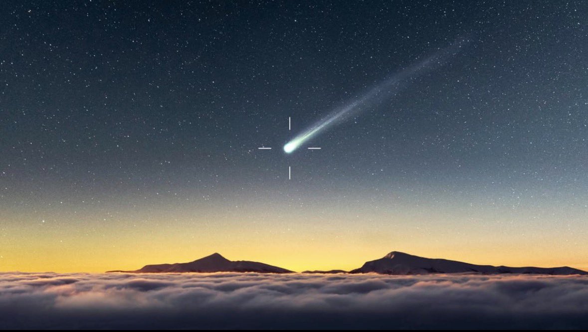 HowItWorksBlips's tweet photo. A new comet, designated C/2026 A1 (MAPS), was recently discovered. It belongs to a class called Kreutz “sungrazer” comets, which follow extremely close paths past the Sun. Some members of this group in the past have become extraordinarily bright when they survived their close solar passages.  ￼

Right now:
There is credible astronomical talk about C/2026 A1 potentially becoming very bright later this spring. Many popular sites and space news outlets are reporting that if it survives its very close approach to the Sun around April 4, 2026, it could become bright enough to see without a telescope, possibly even during the daytime near the Sun’s position in the sky.  ￼

However:
This brightness prediction isn’t certain. Comet brightness is extremely hard to predict before it actually nears the Sun. Sungrazers like this often break apart or fade under intense solar heat and tidal forces before they get bright enough to see easily from Earth. Most newly discovered comets don’t end up visible in broad daylight.  ￼

If this one does become very bright, any daytime visibility would likely only be when it is very close to the Sun in the sky (so near the Sun’s position at sunrise or sunset), and only for observers in the hemisphere where it’s above the horizon at that time. Southern Hemisphere observers are currently expected to have better viewing conditions because the comet’s path stays lower in the northern sky before perihelion.  ￼

In summary: Yes, astronomers have identified a comet with the potential to be spectacular and possibly visible without optical aid, but it is not guaranteed to become as bright as some dramatic headlines suggest. Daytime visibility would be rare and only under specific sky geometry and brightness conditions, not something certain for all places on Earth.