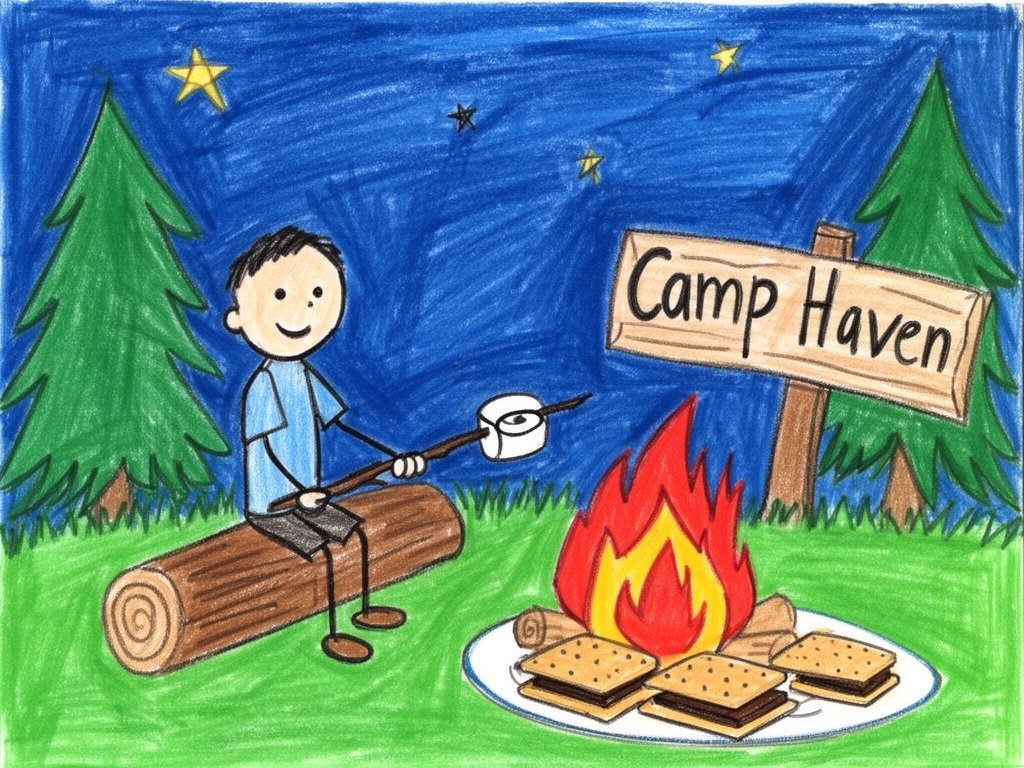Krishna99035889's tweet photo. @DataHaven_xyz First night at Camp Haven! 🔥 Roasting marshmallows under starry skies when a fox stole my last graham cracker. Chaos turned to laughter as we chased it—only to find its kits nibbling chocolate! Life's sweetest adventures begin here https://t.co/eO0CLhvkqQ
