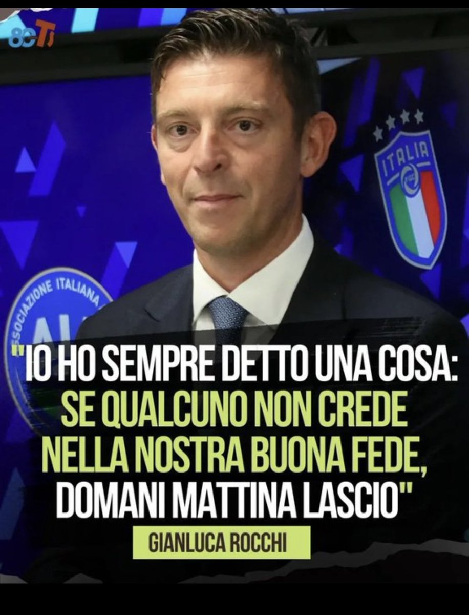 #RocchiDimettiti