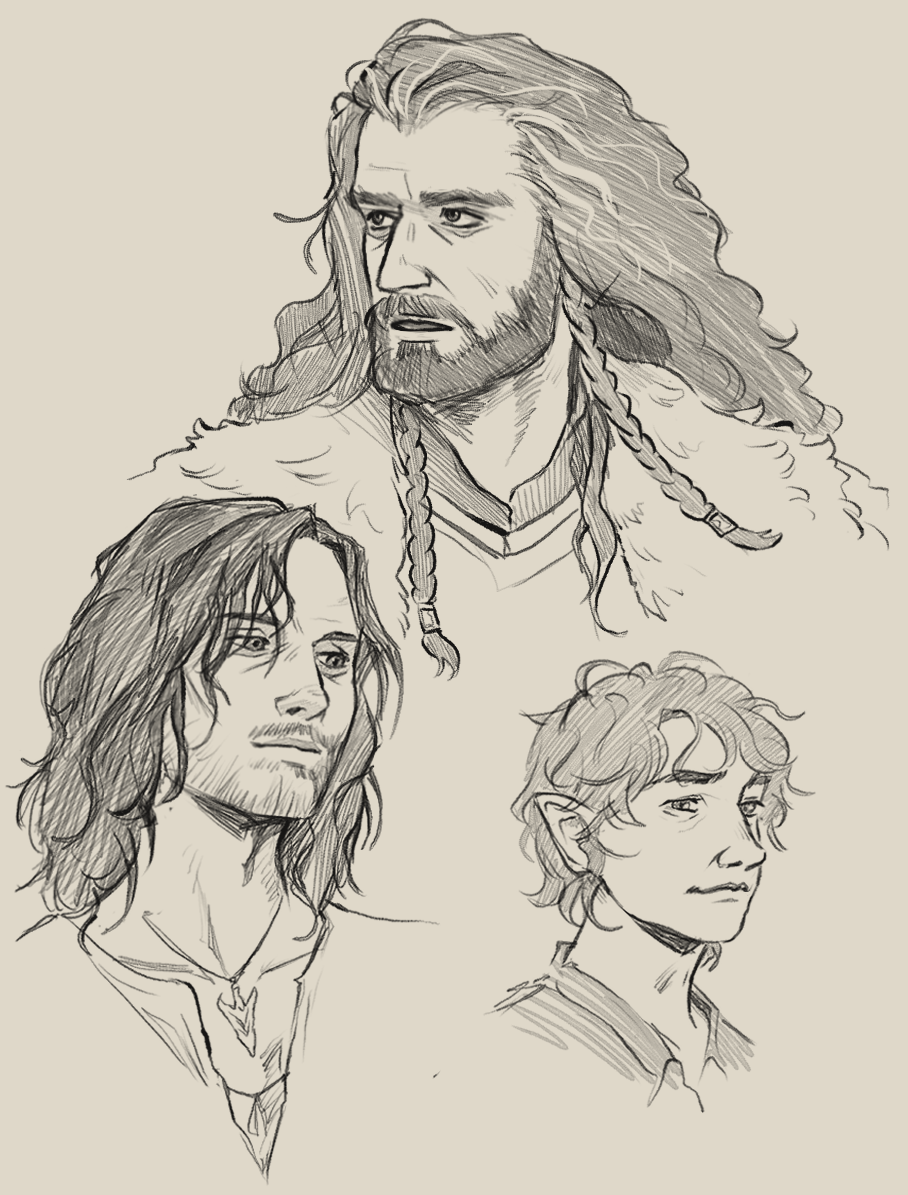 Some more sketch requests

#LOTR #thehobbit
