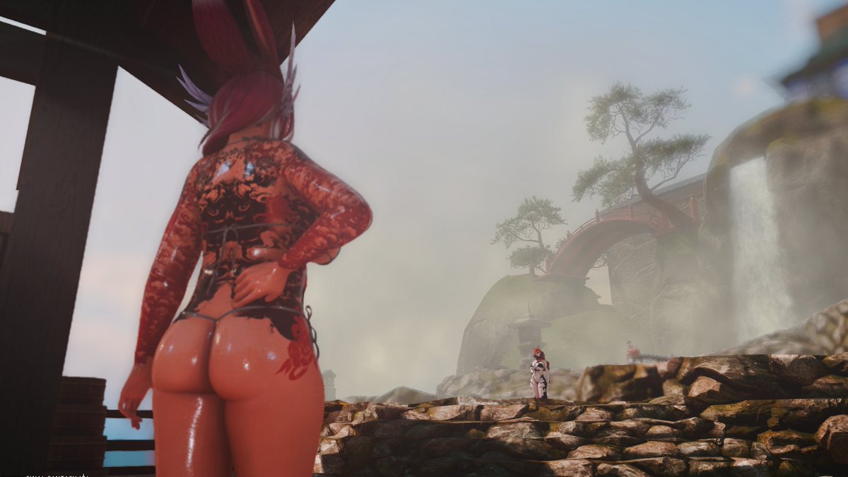AthniFFXIV's tweet photo. Old set, but an adventure with @TheCarrotFFXIV never goes without its surprises 🤭💖

#FF14 ���#ffxivlewds ✨#ffxivnsfw ✨#GPOSER 📸 https://t.co/ZP5YClmlmv