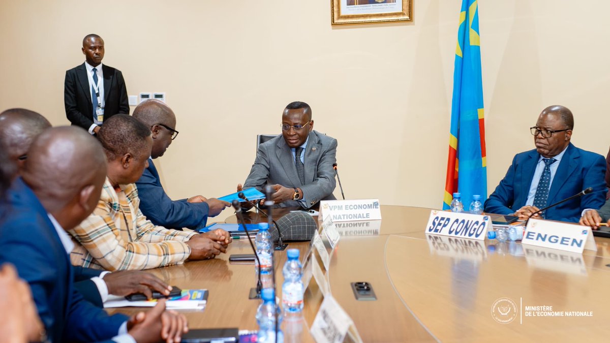 Ministère de l'Économie Nationale, RDC tweet media