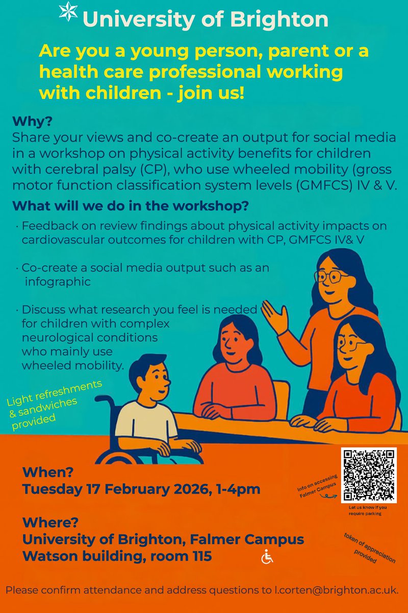 Looking for young people, carers and health professionals who want to work with us to improve research visibility and make research meaningful - are you joining us for a great afternoon?
