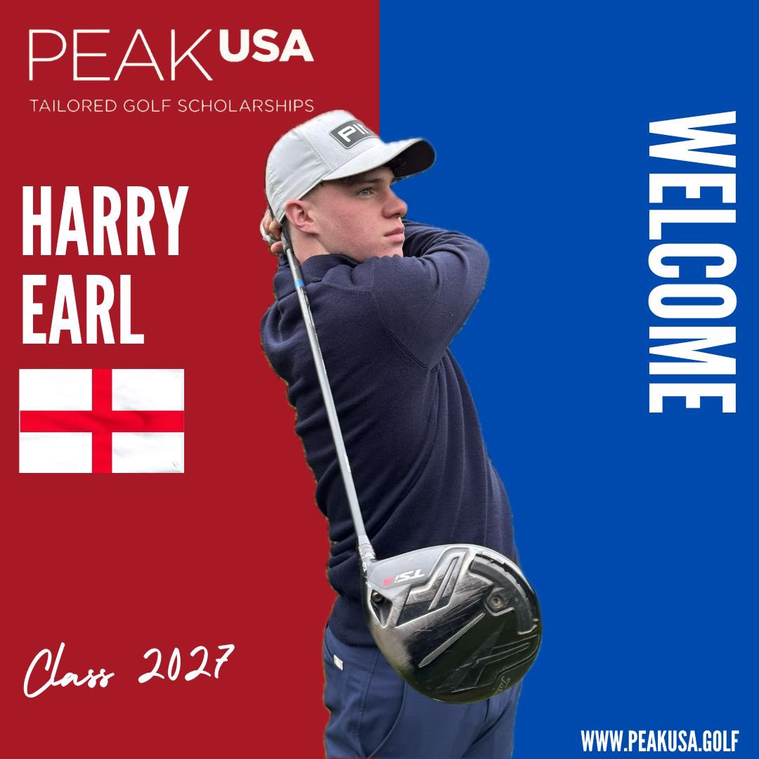 PeakUSA-Golf scholarship placement services tweet media