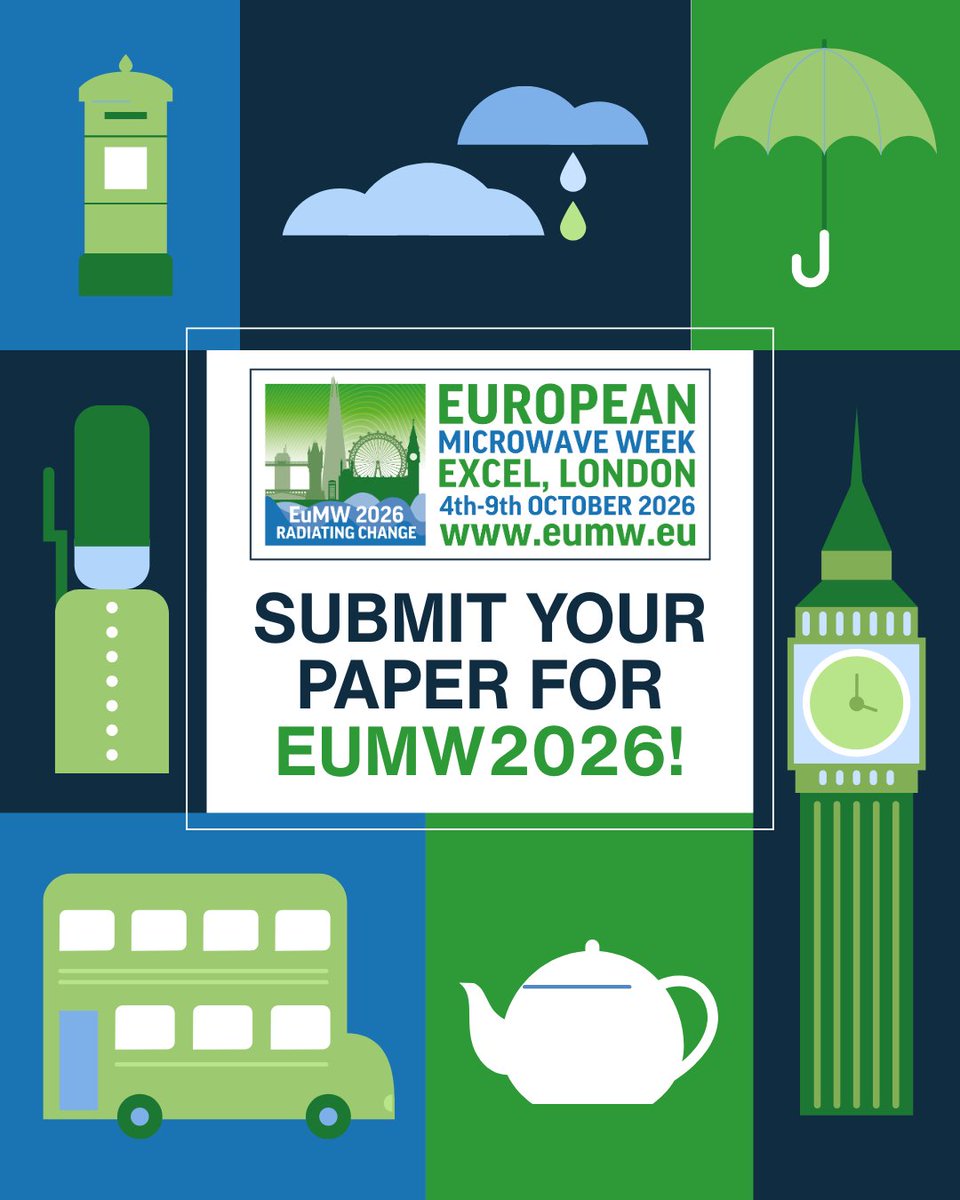 European Microwave Week (EuMW) tweet media