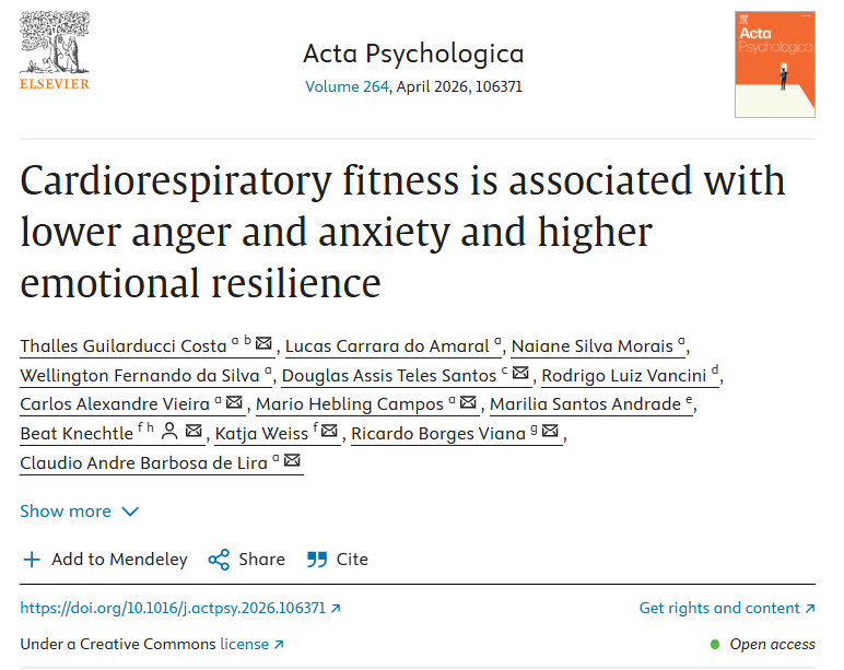 Unfit People 775% More Likely To Have Angry Outbursts
Low cardio fitness → huge anxiety/anger spikes. Exercise breaks the vicious cycle. Who's hitting the gym to level up emotionally? 🔥 #healthcare 
sciencedirect.com/science/articl… <a href="/_atanas_/">Atanas G. Atanasov</a>