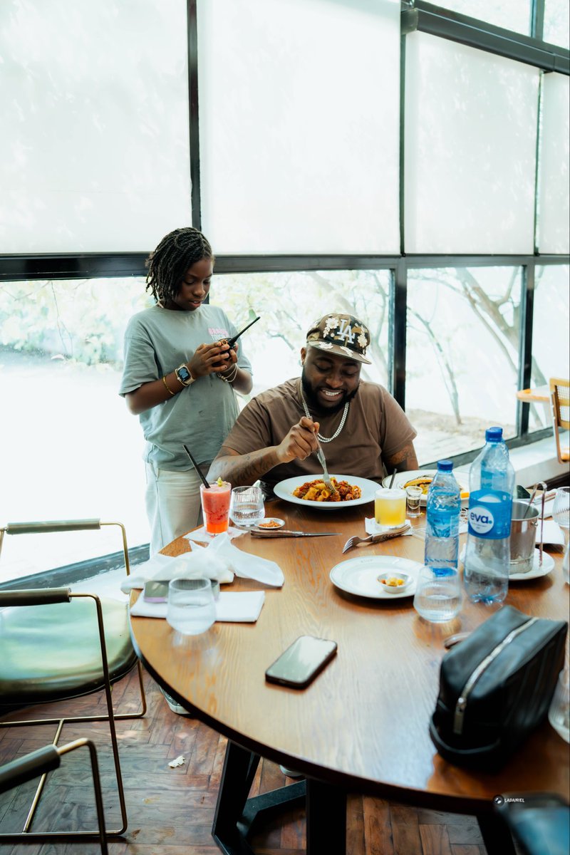 Davido and his daughter. ❤️