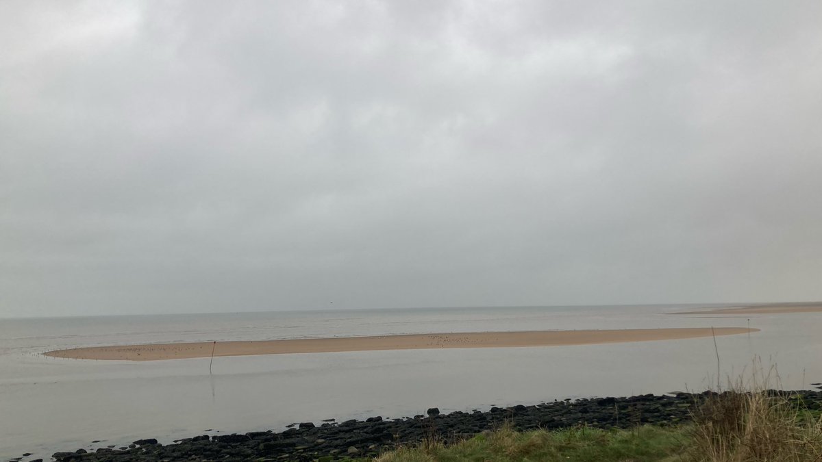 Grey day as tide comes in, Hightown.