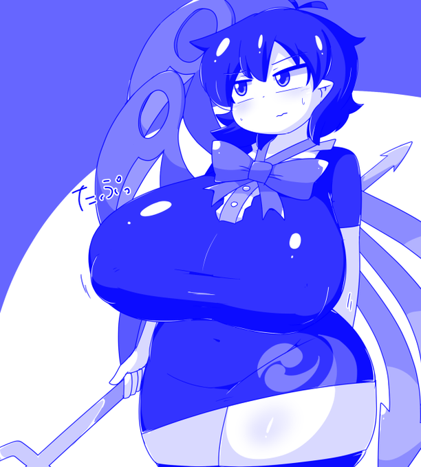 おっぱいアンケート1位はぬえちゃんだったのでぬえちゃんにみちみち乳袋 